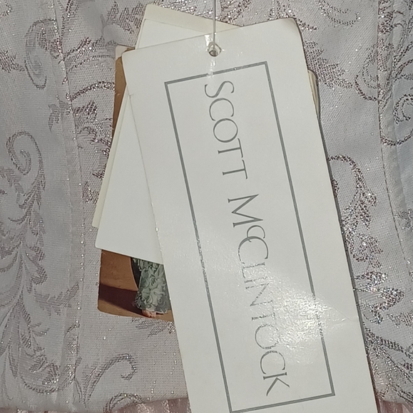 Vintage Scott McClintock Blush Princess Gown - Picture 4 of 8